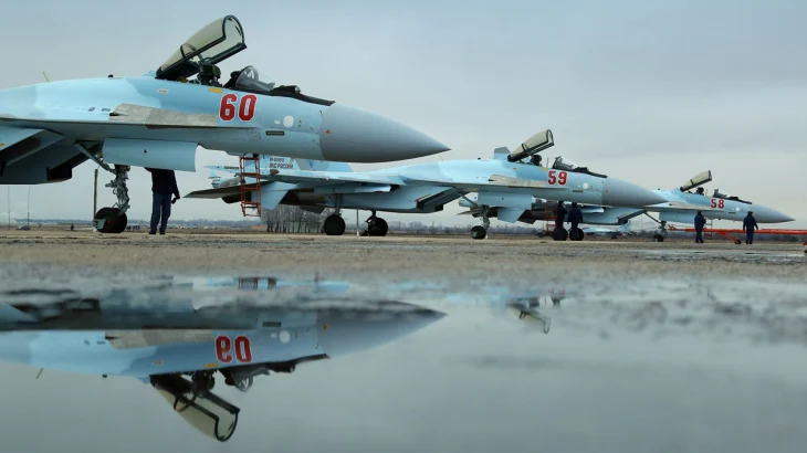 Чемезов: Су-35С прижал к земле американские и французские истребители в зоне СВО Чемезов: Су-35С прижал к земле американские и французские истребители в зоне СВО