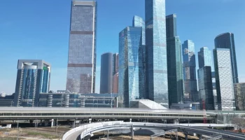 Стилобат двух корпусов в "Москва-Сити" украсят светопрозрачными конструкциями