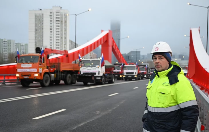 Собянин рассказал об открытии моста через Москву-реку в створе улицы Мясищева