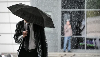 Метель началась в Москве 9 апреля