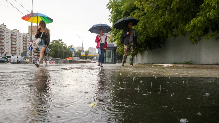 Москвичей предупредили о грозе с дождем 1 июня Москвичей предупредили о грозе с дождем 1 июня