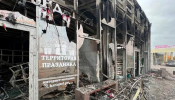 Сгоревший из-за обстрела ВСУ торговый центр в Шебекино возводят заново &ndash; Гладков