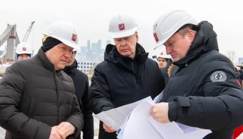 Собянин: Мост между Мневниковской и Филевской поймами достроим в этом году