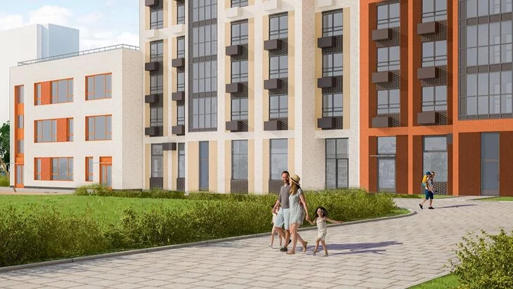 Строительство дома на улице Академика Скрябина началось по программе реновации Строительство дома на улице Академика Скрябина началось по программе реновации