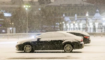 Сильные снегопады ожидаются в Москве вечером 9 января