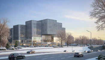 В Новой Москве продолжается строительство делового комплекса по программе создания новых рабочих мес В Новой Москве продолжается строительство делового комплекса по программе создания новых рабочих мес