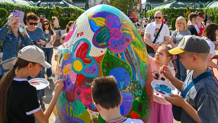 Пасхальные мастер-классы проходят на фестивальных площадках по всей столице