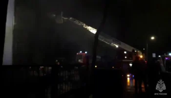 Пожар в церкви в Москве полностью потушен