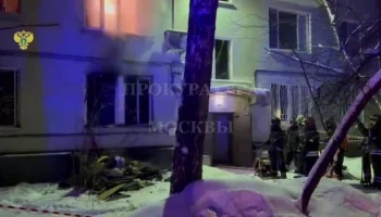 СК возбудил дело после гибели четырех человек при пожаре на северо-востоке Москвы