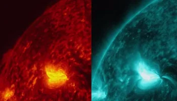 Вспышка высшего класса произошла на Солнце в ночь на 2 февраля