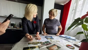 Директор Театра Российской армии Милена Авимская поддержала создание мурала в честь маршала Федоренк