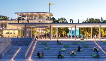 Пушкинская набережная и система освещения будут обновлены в Парке Горького