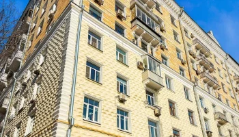 На Новопесчаной улице отреставрировали 38 домов в стиле неоклассики