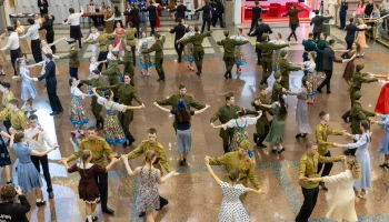 Более 200 студентов стали участниками &laquo;Бала внуков Победителей&raquo; в Музее Победы