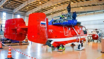 Собянин: пожарно-спасательные вертолеты теперь ремонтируют на базе в Москве