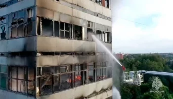 Пожар во Фрязине полностью ликвидирован