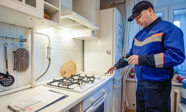 Около 400 тыс газовых плит проверили в столице с января по март