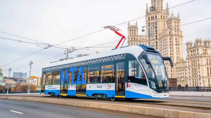 Собянин: На Московском трамвайном диаметре совершили уже более 1,8 млн поездок Собянин: На Московском трамвайном диаметре совершили уже более 1,8 млн поездок