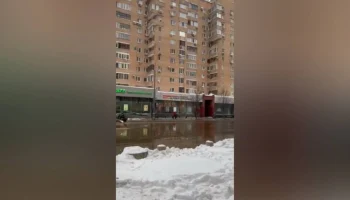 Городские службы устранят подтопление проезжей части в центре Москвы