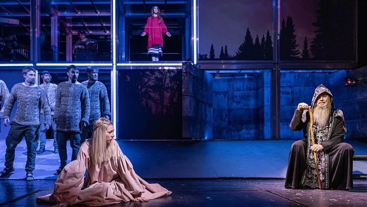 Кадры спектакля по роману "Лавр" опубликовали в медиабанке "Мосфото" Кадры спектакля по роману "Лавр" опубликовали в медиабанке "Мосфото"