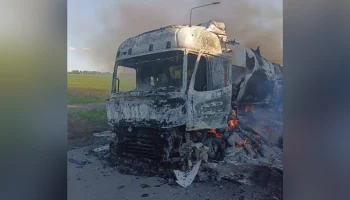 Водитель ранен в результате атаки дрона на грузовик в Белгородской области