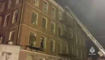 Открытое горение ликвидировано в здании бывшей фабрики в Ногинске