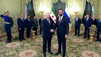 Переговоры Путина с лидером Сирии аш-Шараа продолжались более 2,5 часа