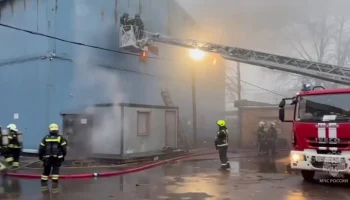 Пожар на складе на северо-востоке Москвы ликвидирован Пожар на складе на северо-востоке Москвы ликвидирован