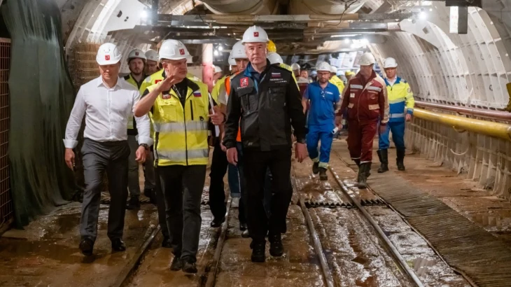 Собянин рассказал о строительстве станции метро «Достоевская» Собянин рассказал о строительстве станции метро «Достоевская»