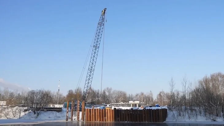 Собянин: начался новый этап строительства моста в Мнёвниковской пойме Собянин: начался новый этап строительства моста в Мнёвниковской пойме