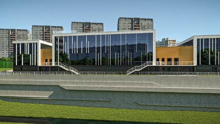 Готовность спорткомплекса "Акварис" в Зябликове составила 45%