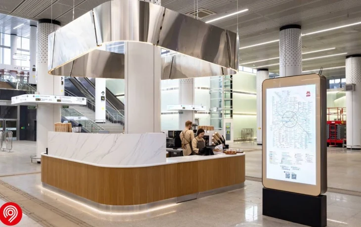 Новое кафе открыли на станции «Нижегородская» в Московском метрополитене Новое кафе открыли на станции «Нижегородская» в Московском метрополитене