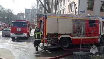 Пожар на чердаке корпуса МГТУ им. Баумана ликвидирован