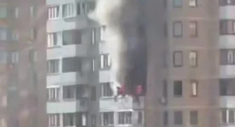 Пожар произошел в многоэтажке на Носовихинском шоссе в Реутове Пожар произошел в многоэтажке на Носовихинском шоссе в Реутове