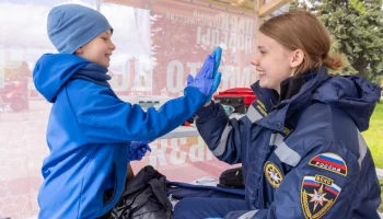 В выходные около музея на Поклонной горе работало более 70 интерактивных площадок