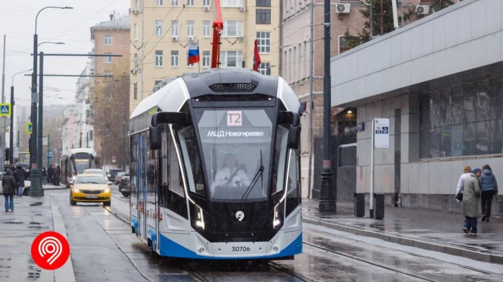 Московским трамвайным диаметром Т2 за первый день воспользовались 70 тысяч раз Московским трамвайным диаметром Т2 за первый день воспользовались 70 тысяч раз