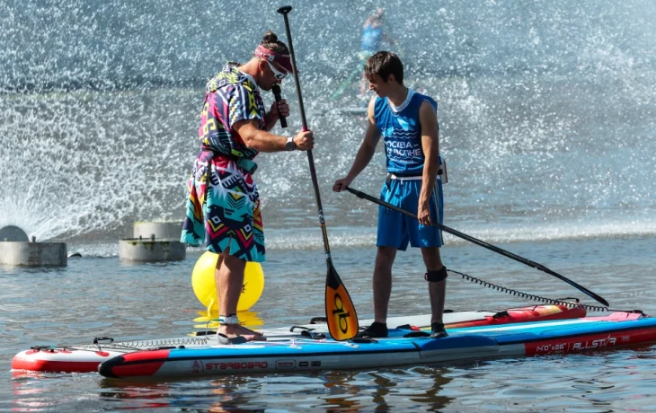 На фестивале «Рыбная неделя» в Москве продут соревнования по сап-поло На фестивале «Рыбная неделя» в Москве продут соревнования по сап-поло