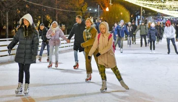 Акция "Ночь на катке" пройдет в парке "Ходынское поле" 10 марта