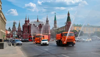 Городские службы Москвы работают в усиленном режиме из-за жары