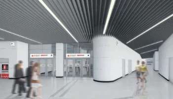 Как строят второй вестибюль станции &laquo;Рижская&raquo; БКЛ