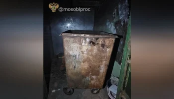 Женщина выбросила ребенка в мусорку в подмосковном Орехове-Зуеве