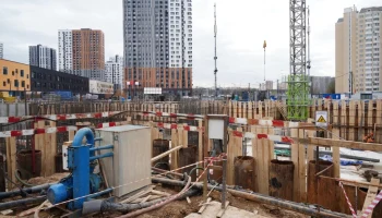 Депутат Госдумы Дмитрий Саблин: Строительство поликлиники в Филимонковском районе идет с опережением