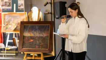 Фонды Музея Победы пополнила картина ветерана и&nbsp;художника