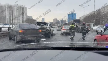 Полиция составила протоколы на водителя, устроившего ДТП с несколькими авто в Москве