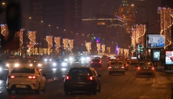 ЦОДД назвал наиболее загруженные участки дорог в Москве вечером 13 декабря