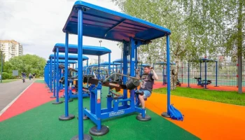 Сергей Собянин: в Бутовском лесопарке появился спортивный сквер