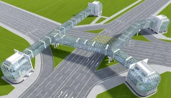 Собянин: новый надземный пешеходный переход появится на севере Москвы