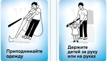 В московском метро на эскалаторах появились стикеры с правилами безопасности