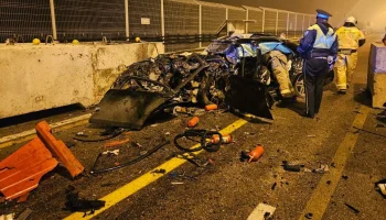 Четыре человека пострадали в ДТП на Крымском мосту, двое погибли