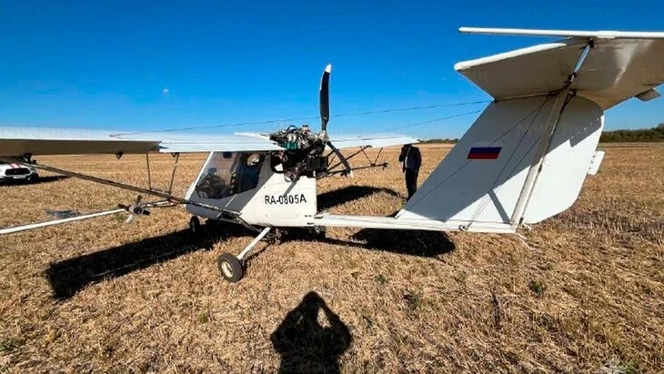 Пилот совершившего жесткую посадку в Тамбовской области самолета доставлен в больницу